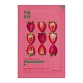 Маска тканевая освежающая Пьюр Эссенс, клубника / Pure Essence Mask Sheet Strawberry 20 мл