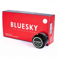 BLUESKY Полигель цветной для ногтей Зеленый, в банке / Pudding Gel Neon 8 гр, фото 2