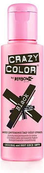 CRAZY COLOR Краска для волос, иссиня-черный / Crazy Color Blue-Black 100 мл, фото 2