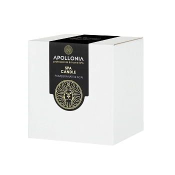 APOLLONIA Свеча ароматическая / POMEGRANATE & ACAI SPA CANDLE 200 мл, фото 3