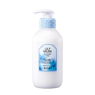 BANDI Лосьон для рук Мускатная лилия / FLOWER VITA ESSENCE LOTION LILY MUSK 250 мл, фото 1