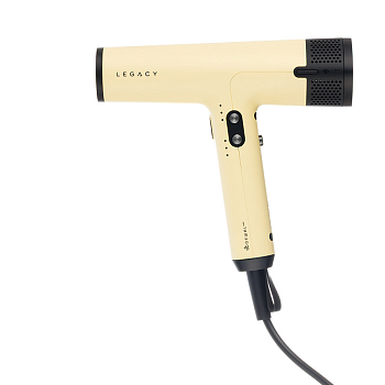 DEWAL PROFESSIONAL Фен DEWAL PRO LEGACY, сливочный, 1700W, бесщеточный мотор, ионизация, 2 насадки + диффузор, провод 3 м, фото 2