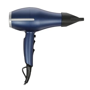 DEWAL PROFESSIONAL Фен Exception Compact 2200 компактный синий, ионизация, 2 насадки, 2200 Вт, фото 2