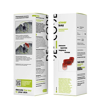 DECODE Лосьон против черных точек / clear key 150 мл, фото 2