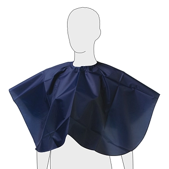 DEWAL PROFESSIONAL Пелерина для окрашивания, нейлон, на крючках, синяя 88х82 см, фото 2