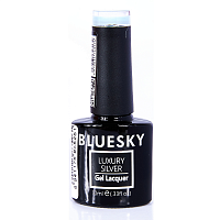 LV734 гель-лак для ногтей / Luxury Silver 10 мл, BLUESKY