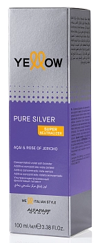 YELLOW Пигмент ультраконцентрированный, фиолетовый / YE SILVER PURE SILVER COLOR 100 мл, фото 2