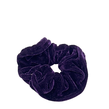 Резинка для волос Люкс фиолетовая 14см 1шт