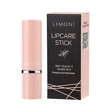 LIMONI Бальзам для губ, Ванильная мята / Lipcare Stick 4 гр, фото 4