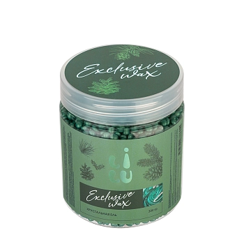 LILU Воск полимерный перламутровый в банке Хрустальная ель / LILU Exclusive Wax 300 гр, фото 1