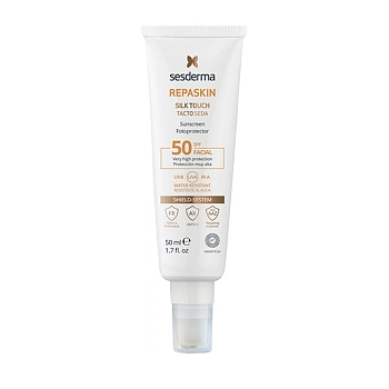 Средство солнцезащитное с нежностью шелка для лица / Repaskin Silk Touch Facial Sunscreen SPF 50 50 мл