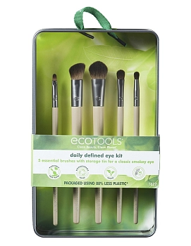 ECOTOOLS Набор кистей для макияжа глаз / The Daily Defined Eye Kit, фото 4
