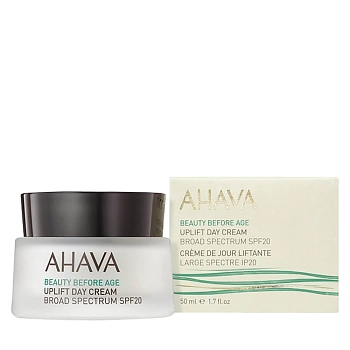 AHAVA Крем дневной с широким спектром защиты для подтяжки кожи лица SPF 20 / Beauty Before Age 50 мл, фото 2