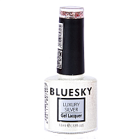 LV406 гель-лак для ногтей / Luxury Silver 10 мл, BLUESKY