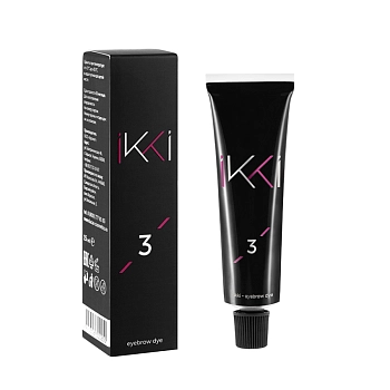 LUCAS COSMETICS Краска-гель для бровей в тубе, тон графит / IKKI graphite 15 мл, фото 2