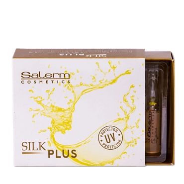 SALERM COSMETICS Средство для защиты волос и кожи головы / Silk Plus 12*5 мл