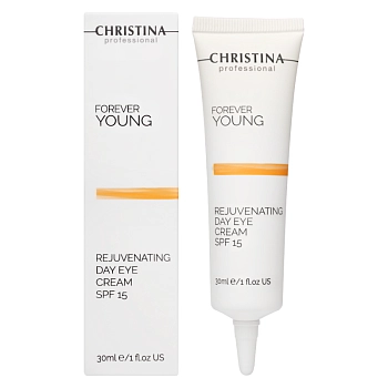 CHRISTINA Крем омолаживающий дневной для зоны глаз SPF 15 / Rejuvenating Day Eye Cream Forever Young 30 мл, фото 2