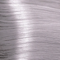 911 крем-краска для волос с гиалуроновой кислотой, осветляющий серебристый пепельный / HY 100 мл, KAPOUS