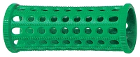 Бигуди пластмассовые зеленые 25 мм 10 шт/уп, SIBEL