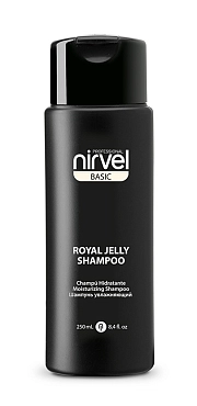 NIRVEL PROFESSIONAL Шампунь увлажняющий с пчелиным маточным молочком для окрашенных волос / ROYAL JELLY SHAMPOO 250 мл