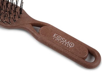 KOSMO SHTUCHKI Расческа прямая, коричневая / KOSMO SHTUCHKI, фото 4