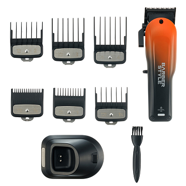 DEWAL PROFESSIONAL Машинка для стрижки DEWAL PRO BARBER STYLE, аккумуляторно-сетевая, 7000 об\мин, нож 45 мм, 0,8-1,6 мм, 6 насадок, фото 9