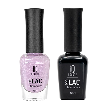 IQ BEAUTY 089 лак профессиональный укрепляющий для ногтей с биокерамикой / Nail polish PROLAC+bioceramics 12,5 мл, фото 2