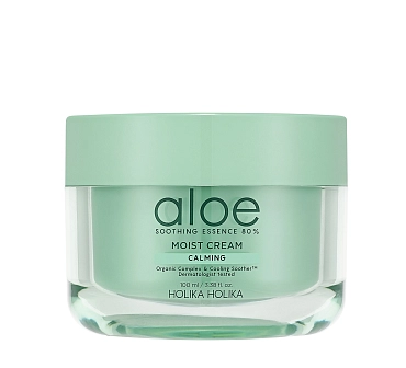 HOLIKA HOLIKA Крем увлажняющий для лица Алоэ Сузинг Эссенс 80% / Aloe Soothing Essence 100 мл