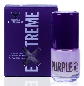 CHRISTINA FITZGERALD Лак для ногтей 52 / PURPLE EXTREME 15 мл, фото 1