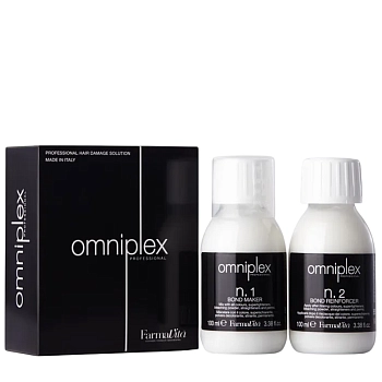 Система защиты и восстановления волос (n.1 Bond maker 10 мл + n.2 Bond reinforcer 10 мл) Omniplex 