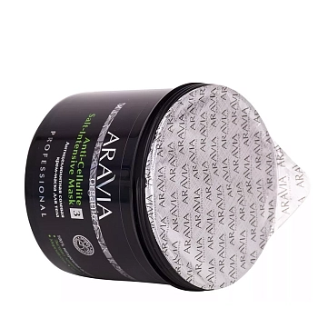 ARAVIA Professional Крем-маска антицеллюлитная солевая для тела / Organic Anti-Cellulite Salt-Intensive Mask 550 мл, фото 3