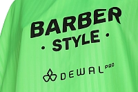 DEWAL PROFESSIONAL Пеньюар для стрижки Barber Style Neon, полиэстер, на крючках, полоска 140 х 158 см, фото 3