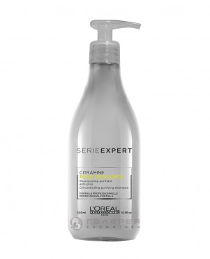 Шампунь для склонных к жирности волос / Serie Expert Pure Resource Shampoo 500 мл, LOREAL PROFESSIONNEL