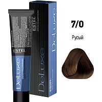 ESTEL PROFESSIONAL 7/0 краска для волос, русый / DELUXE 60 мл, фото 2