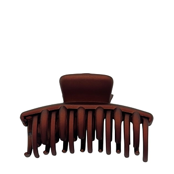 Краб для волос двухрядный Акула бронза 8,5см