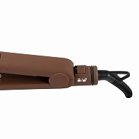 BE-UNI PROFESSIONAL Утюжок-гофре для укладки волос Titan Brown Pro с зеркальным титановым покрытием, коричневый, фото 3