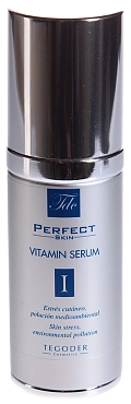 TEGOR Крем-эмульсия с витаминами для сухой и чувствительной кожи / PERFEKT SKIN 30 мл