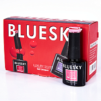 BLUESKY LV064 гель-лак для ногтей / Luxury Silver 10 мл, фото 4