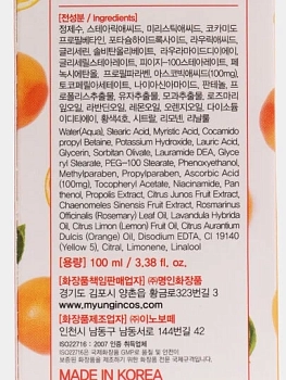 FARMSTAY Пенка для умывания / DR.V8 VITAMIN CLEANSING FOAM 100 мл, фото 4