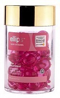 Масло для восстановления волос после химического воздействия, розовые капсулы / Hair Treatment 50 шт (45 г), ELLIPS