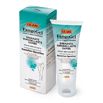GUAM Гель дренажный контрастный с липоактивными наносферами для ног / FANGOGEL 200 мл, фото 2