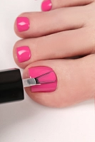 E.MI 4 гель-лак для ногтей, розовый / E.MiLac for pedicure 9 мл, фото 4