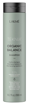 LAKME Шампунь бессульфатный увлажняющий для всех типов волос / ORGANIC BALANCE SHAMPOO 300 мл
