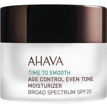 AHAVA Крем увлажняющий, ровный тон и профилактика старения SPF 20 / Time To Smooth 50 мл, фото 2