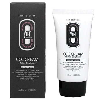 YU.R Крем корректирующий для лица, темный / CCC Cream dark 50 мл, фото 2