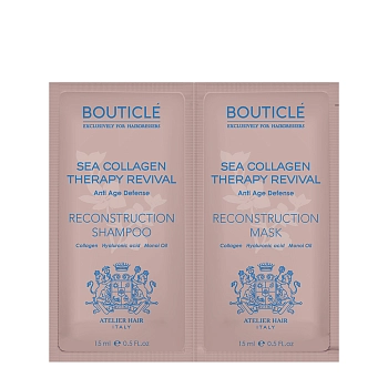 Набор для волос (шампунь 15 мл + маска 15 мл) Sea Collagen Therapy Revival 