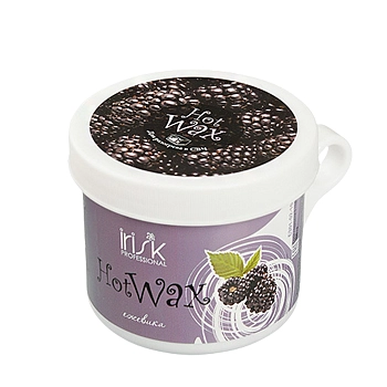 Воск горячий в баночке для разогрева в СВЧ, ежевика 100 г