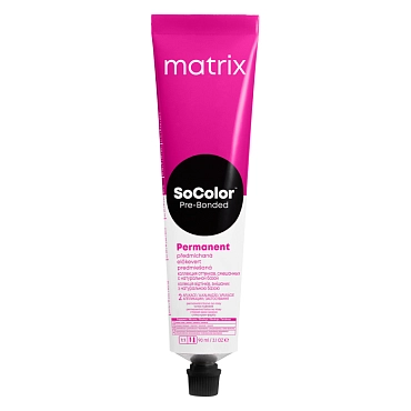 MATRIX 6SP крем-краска стойкая для волос, темный блондин серебристый жемчужный / SoColor 90 мл