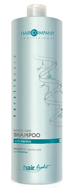 HAIR COMPANY Шампунь-уход с кератином / HAIR LIGHT KERATIN CARE Shampoo 1000 мл