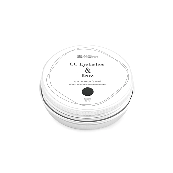 LUCAS COSMETICS Хна для окрашивания ресниц и бровей, черная (в баночке) / CC Eyelashes & Brow 10 г, фото 1